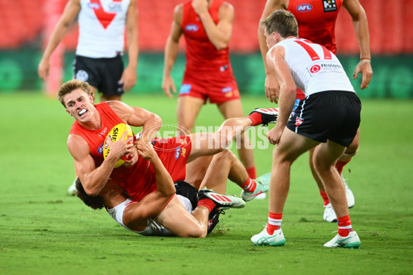 AFL 2025 AAMI Community Series - Gold Coast v Sydney - A-57618813