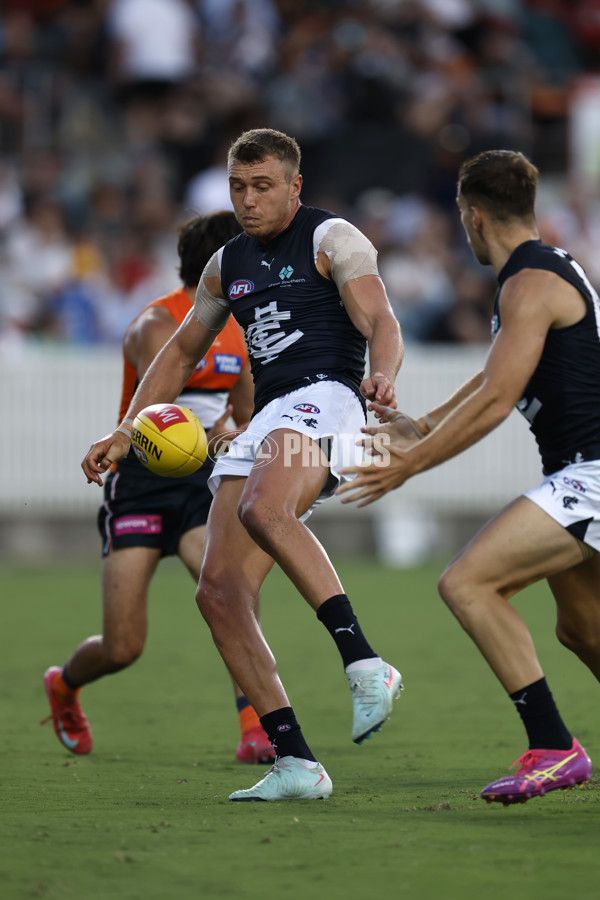 AFL 2025 AAMI Community Series - GWS v Carlton - A-57619296