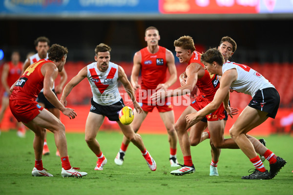 AFL 2025 AAMI Community Series - Gold Coast v Sydney - A-57619331