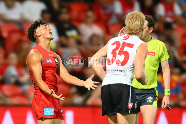 AFL 2025 AAMI Community Series - Gold Coast v Sydney - A-57619340