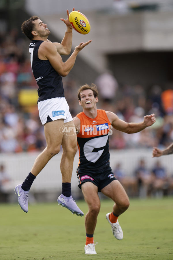 AFL 2025 AAMI Community Series - GWS v Carlton - A-57619354