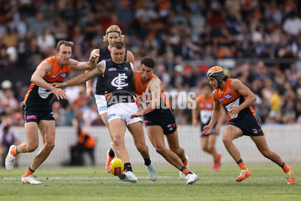 AFL 2025 AAMI Community Series - GWS v Carlton - A-57619355