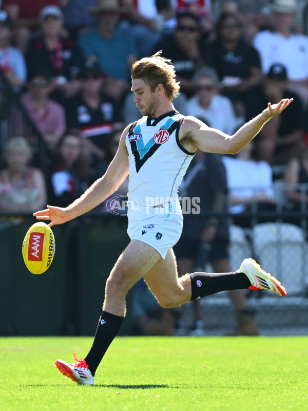 AFL 2025 AAMI Community Series - St Kilda v Port Adelaide - A-57627376