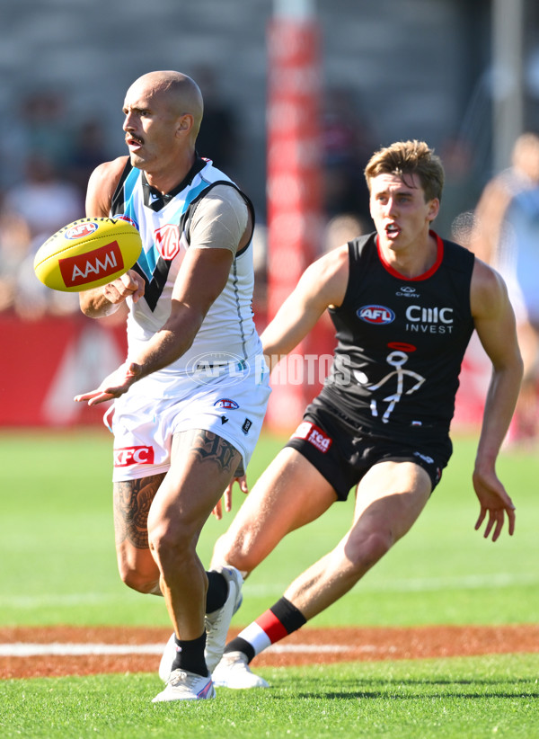 AFL 2025 AAMI Community Series - St Kilda v Port Adelaide - A-57627441