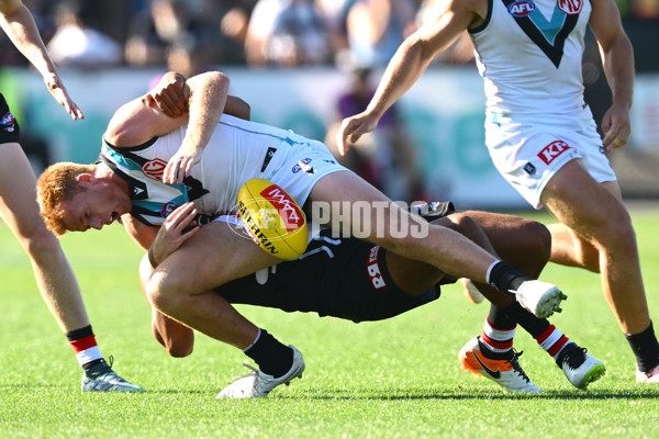 AFL 2025 AAMI Community Series - St Kilda v Port Adelaide - A-57629629