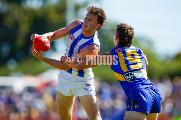 AFL 2025 AAMI Community Series - West Coast v North Melbourne - A-57629653