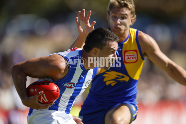 AFL 2025 AAMI Community Series - West Coast v North Melbourne - A-57629657