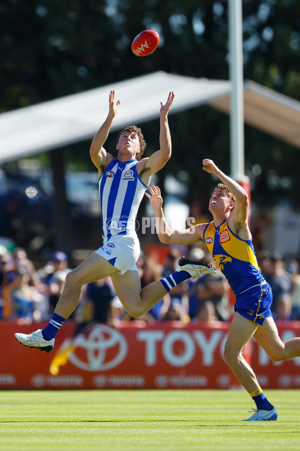 AFL 2025 AAMI Community Series - West Coast v North Melbourne - A-57629658