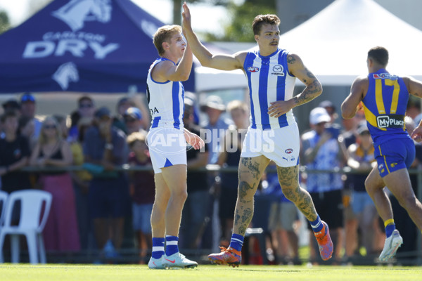 AFL 2025 AAMI Community Series - West Coast v North Melbourne - A-57629659