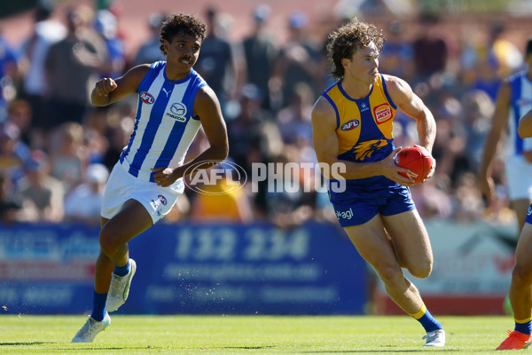 AFL 2025 AAMI Community Series - West Coast v North Melbourne - A-57629661