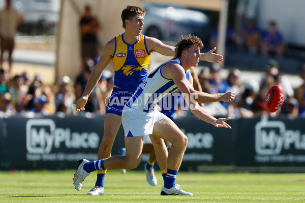 AFL 2025 AAMI Community Series - West Coast v North Melbourne - A-57629662