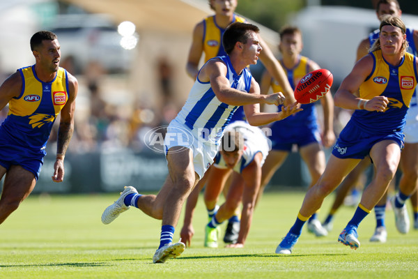 AFL 2025 AAMI Community Series - West Coast v North Melbourne - A-57629667