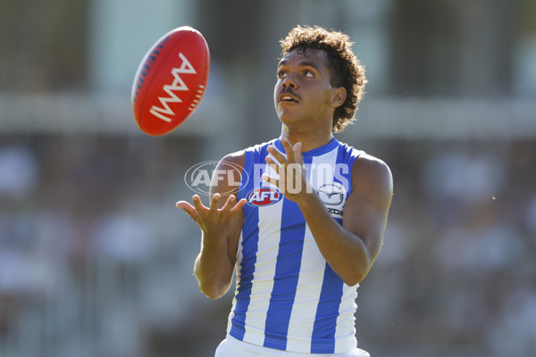 AFL 2025 AAMI Community Series - West Coast v North Melbourne - A-57629680