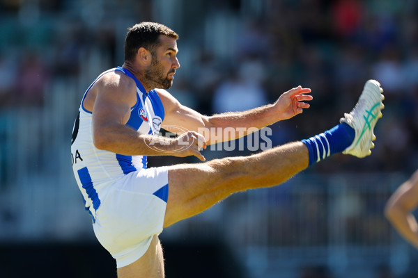 AFL 2025 AAMI Community Series - West Coast v North Melbourne - A-57629932