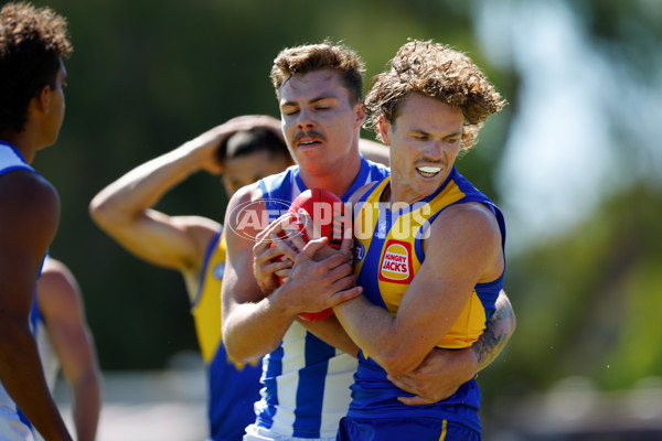 AFL 2025 AAMI Community Series - West Coast v North Melbourne - A-57629937