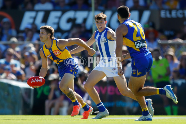 AFL 2025 AAMI Community Series - West Coast v North Melbourne - A-57629967