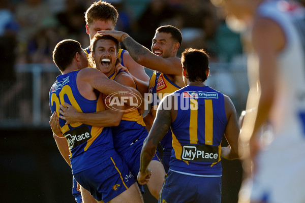 AFL 2025 AAMI Community Series - West Coast v North Melbourne - A-57632326