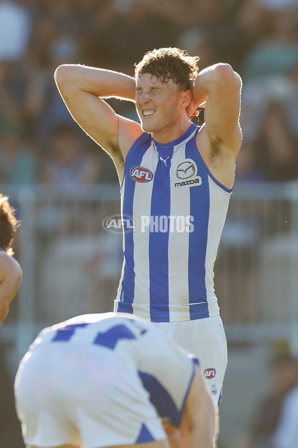 AFL 2025 AAMI Community Series - West Coast v North Melbourne - A-57632349