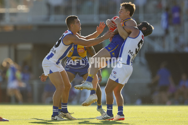 AFL 2025 AAMI Community Series - West Coast v North Melbourne - A-57632409