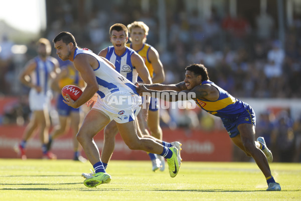 AFL 2025 AAMI Community Series - West Coast v North Melbourne - A-57632413