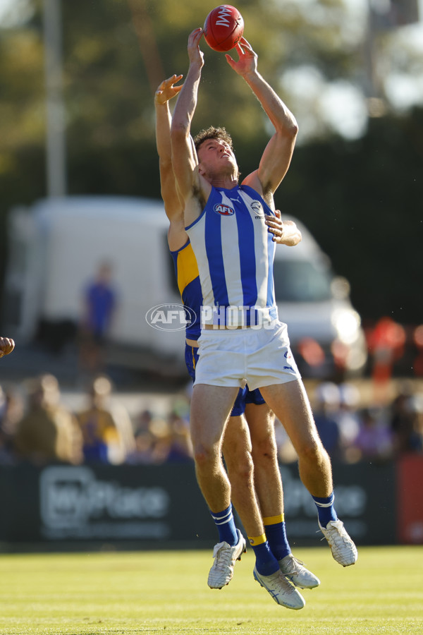 AFL 2025 AAMI Community Series - West Coast v North Melbourne - A-57632416