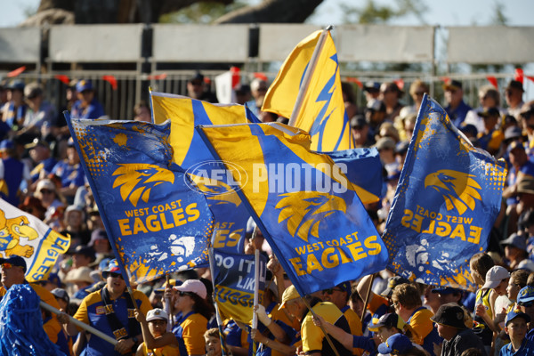 AFL 2025 AAMI Community Series - West Coast v North Melbourne - A-57632883