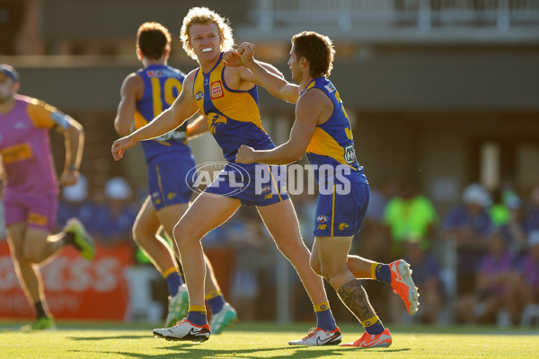 AFL 2025 AAMI Community Series - West Coast v North Melbourne - A-57632886