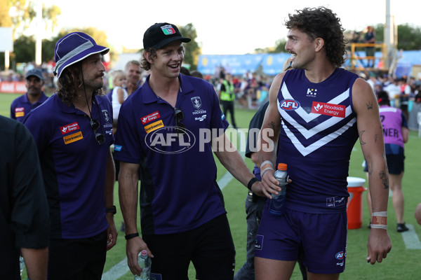 AFL 2025 AAMI Community Series - Fremantle v Melbourne - A-57640291