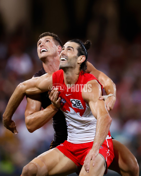 AFL 2025 Opening Round - Sydney v Hawthorn - A-57680050