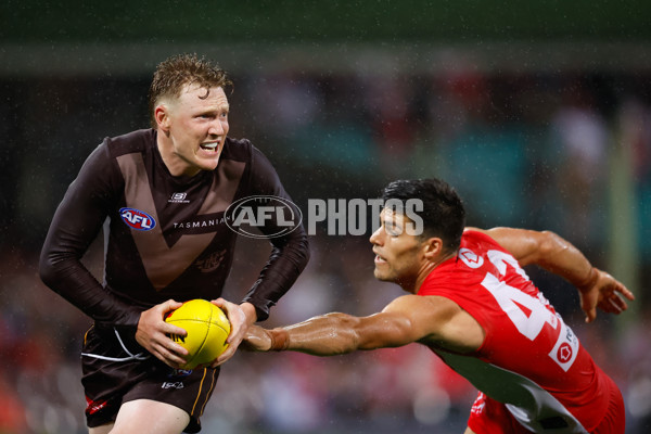 AFL 2025 Opening Round - Sydney v Hawthorn - A-57684843