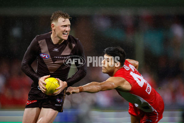AFL 2025 Opening Round - Sydney v Hawthorn - A-57684845