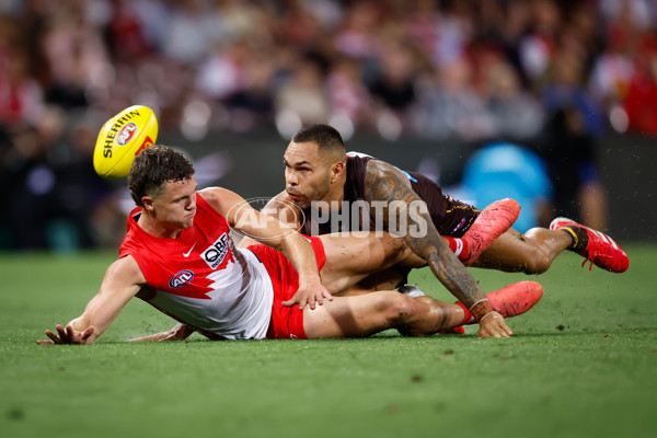 AFL 2025 Opening Round - Sydney v Hawthorn - A-57684853