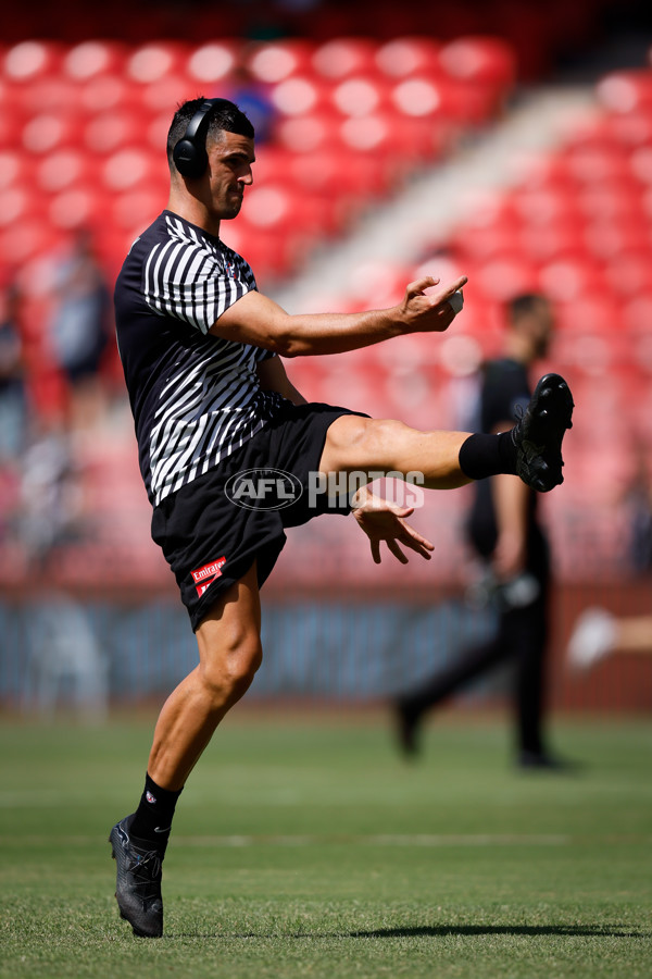 AFL 2025 Opening Round - GWS v Collingwood - A-57697921