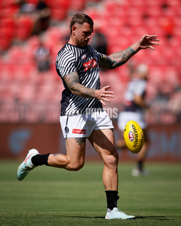 AFL 2025 Opening Round - GWS v Collingwood - A-57697922