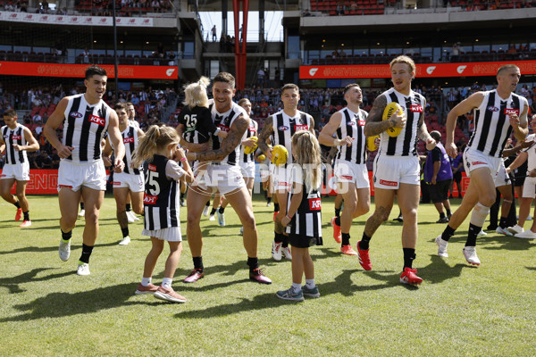 AFL 2025 Opening Round - GWS v Collingwood - A-57697954