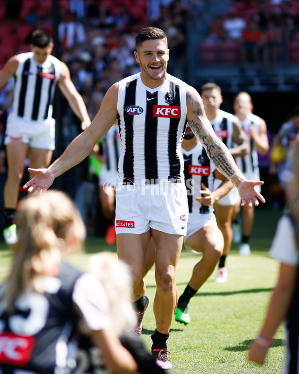 AFL 2025 Opening Round - GWS v Collingwood - A-57700846