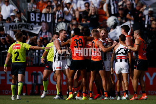 AFL 2025 Opening Round - GWS v Collingwood - A-57705554
