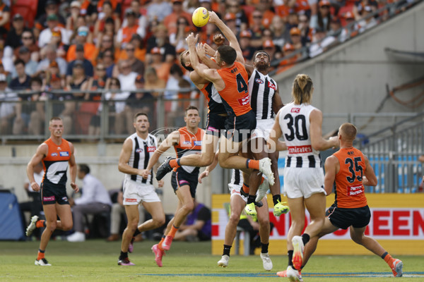 AFL 2025 Opening Round - GWS v Collingwood - A-57707799