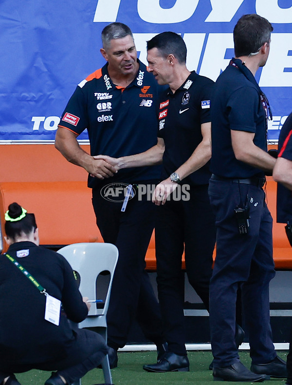AFL 2025 Opening Round - GWS v Collingwood - A-57707864