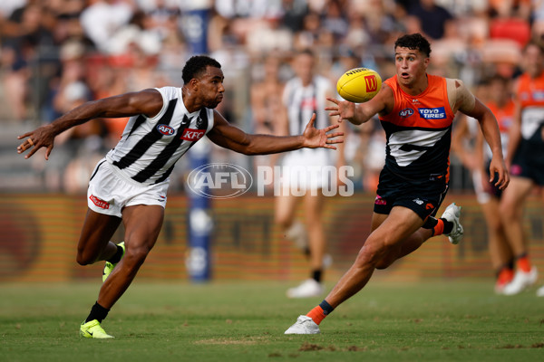 AFL 2025 Opening Round - GWS v Collingwood - A-57708223