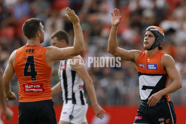 AFL 2025 Opening Round - GWS v Collingwood - A-57713222