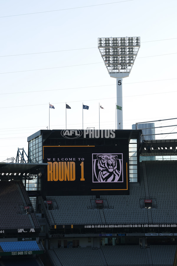 AFL 2025 Round 01 - Richmond v Carlton - A-57754256