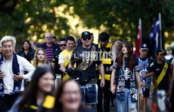 AFL 2025 Round 01 - Richmond v Carlton - A-57754280
