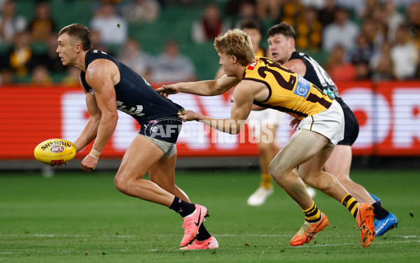 AFL 2025 Round 02 - Carlton v Hawthorn - A-57963399