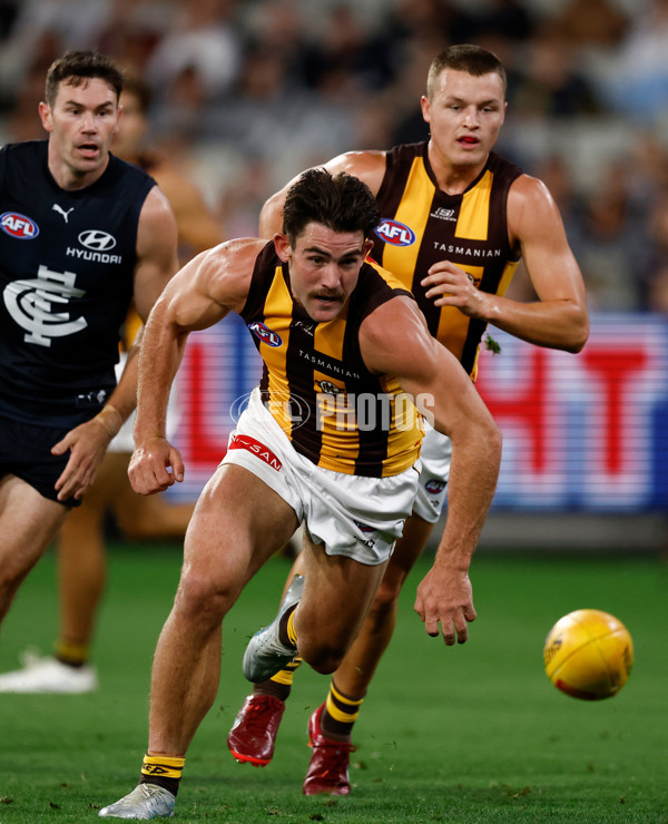 AFL 2025 Round 02 - Carlton v Hawthorn - A-57963407