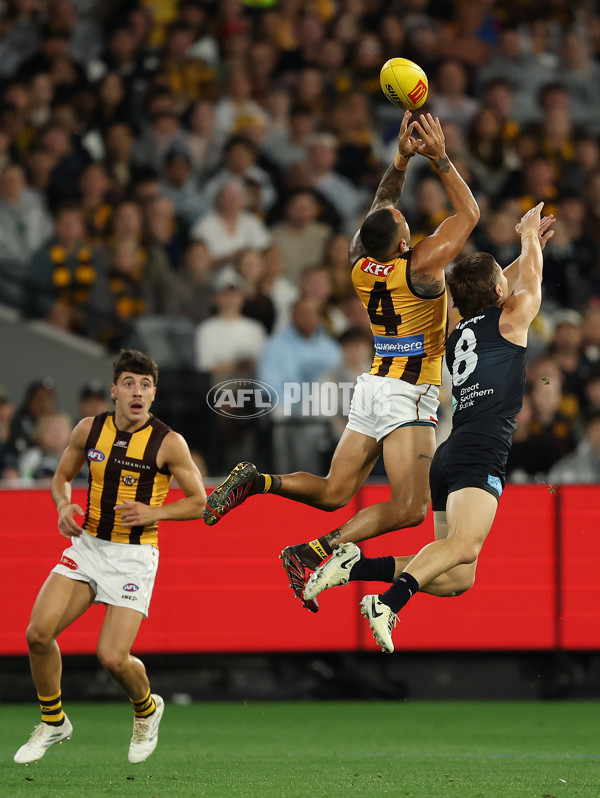 AFL 2025 Round 02 - Carlton v Hawthorn - A-57963427