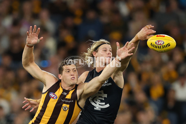 AFL 2025 Round 02 - Carlton v Hawthorn - A-57963452