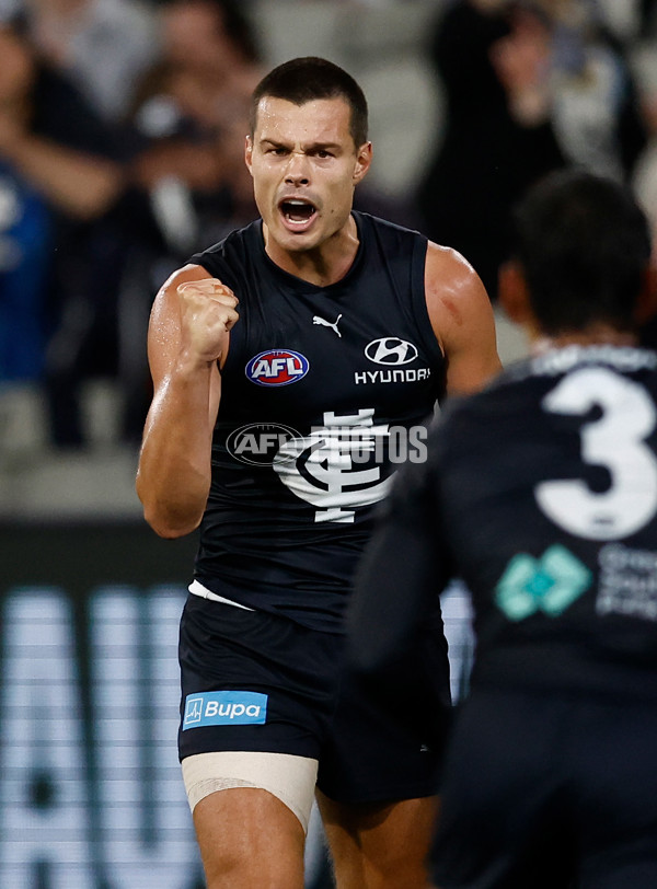 AFL 2025 Round 02 - Carlton v Hawthorn - A-57963474