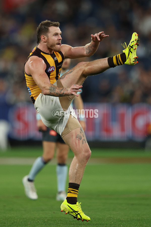 AFL 2025 Round 02 - Carlton v Hawthorn - A-57963492