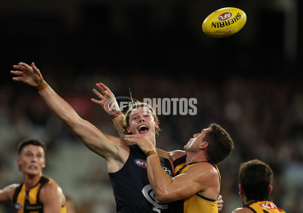 AFL 2025 Round 02 - Carlton v Hawthorn - A-57964754